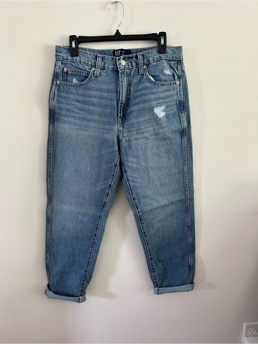 Gap Jeans Womens 8 / 29 R Blue Mom Jean Light Wash Denim Pants